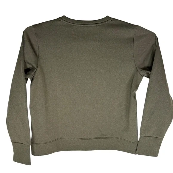 5.11 Tactical Olive Green Crew Neck Pullover Sweatshirt Size M TLBLIN-4197-4 - Picture 4 of 9